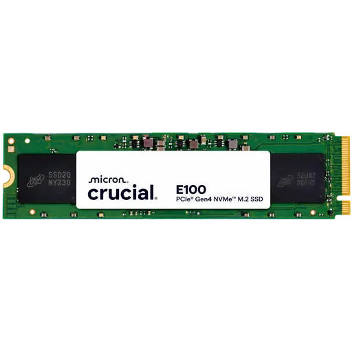 Disco Sólido SSD Crucial E100 2TB M.2 NVMe 5000MB/s