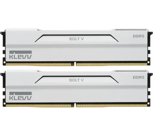 Memoria KLEVV DDR5 64GB (2X32GB) 6000MHz Bolt V White CL30