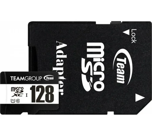 Memoria Micro Sdxc Team UHS-I 128GB 100MB/s Clase 10 con Adaptador