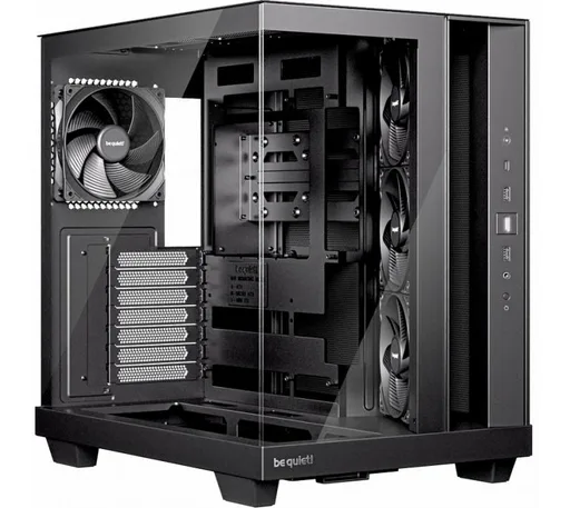 Gabinete Be Quiet! Light Base 500 4x120mm Pure Wings 3 Fans USB-C Vidrio Templado