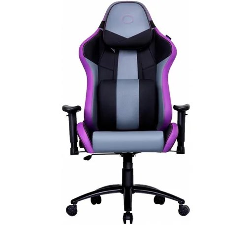Silla Gamer Cooler Master Caliber R3 Black/Purple 2D (Peso MAX. 150Kg)